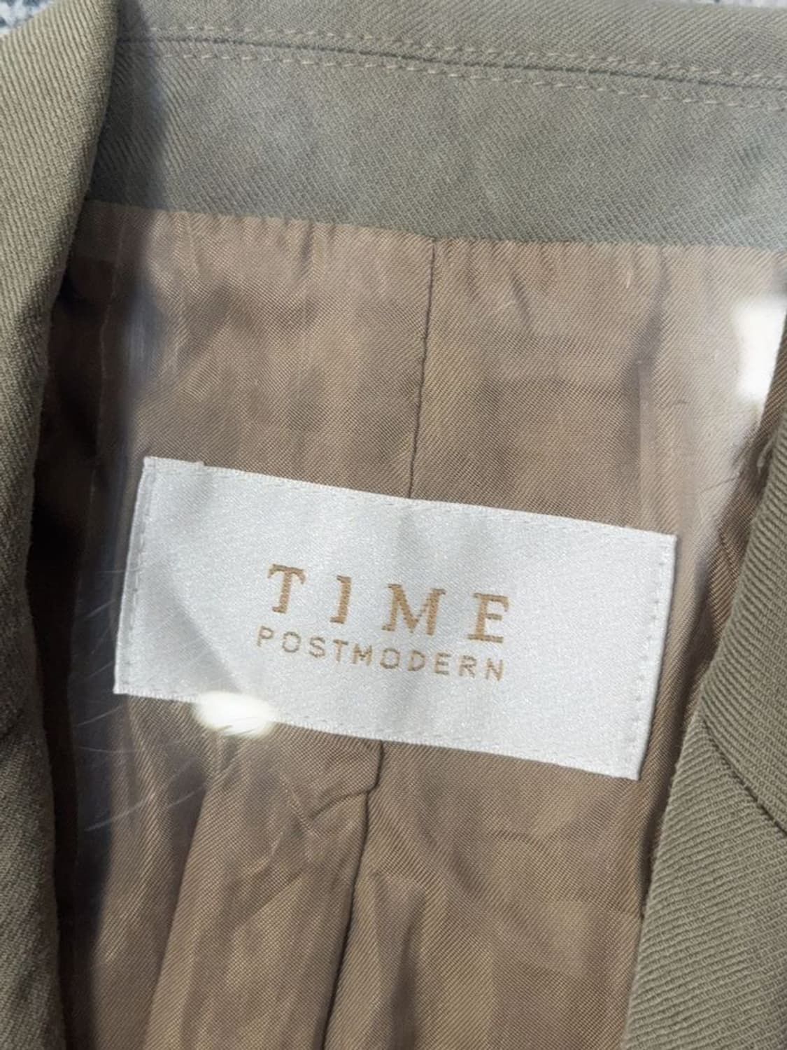 타임 한섬 원버튼 울 블레이저 82-94-160 상품이미지8