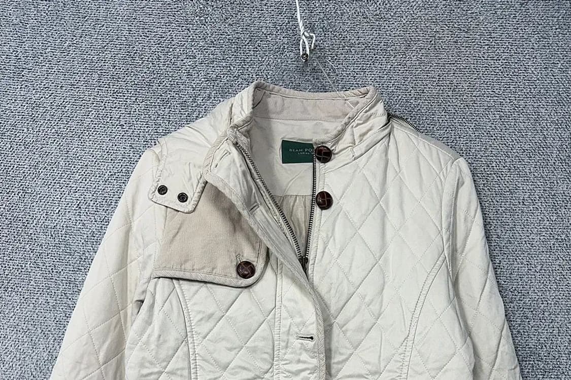 빈폴 화이트 여성 클래식 퀄팅 자켓 M 상품이미지3