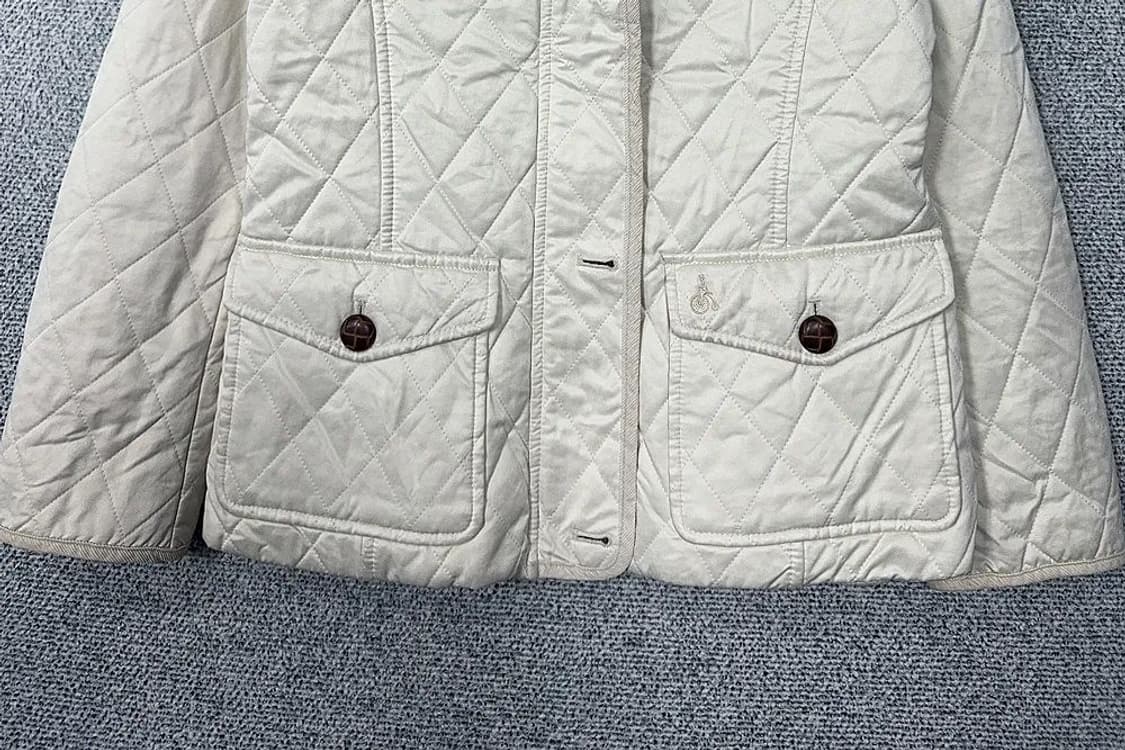 빈폴 화이트 여성 클래식 퀄팅 자켓 M 상품이미지4