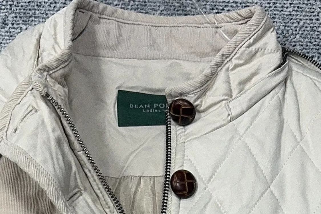 빈폴 화이트 여성 클래식 퀄팅 자켓 M 상품이미지5