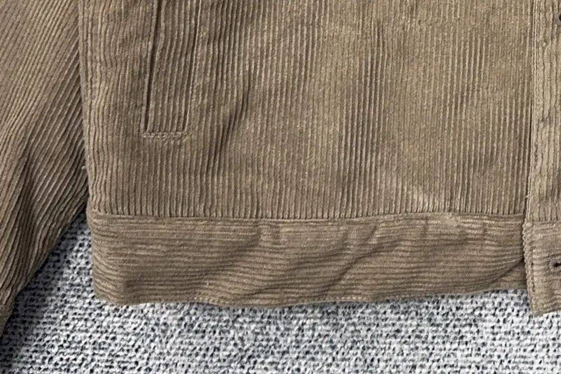 커버낫 남성 캐주얼 양털 골덴 코듀로이 자켓 SMALL 상품이미지6