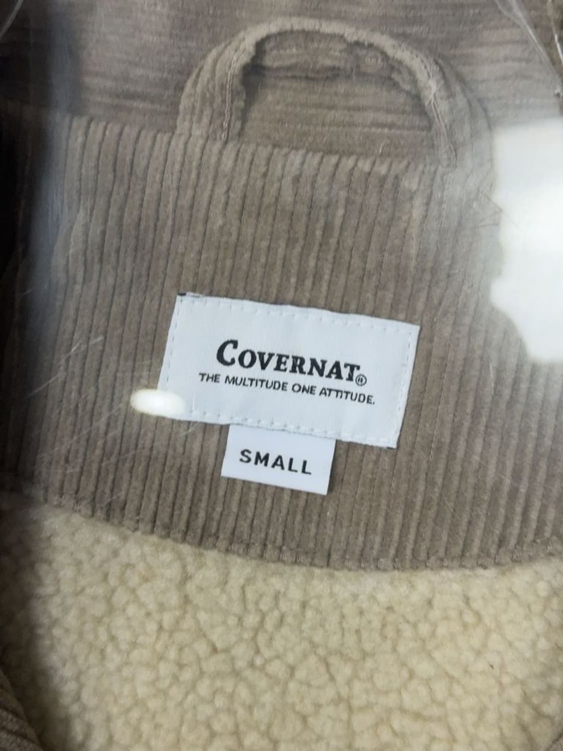 커버낫 남성 캐주얼 양털 골덴 코듀로이 자켓 SMALL 상품이미지8