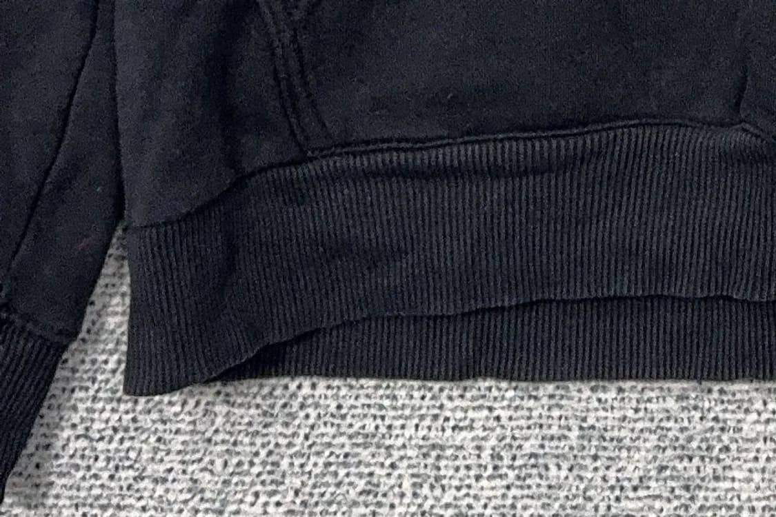 아디다스 빅로고 프린팅 블랙 후드티 100 상품이미지5