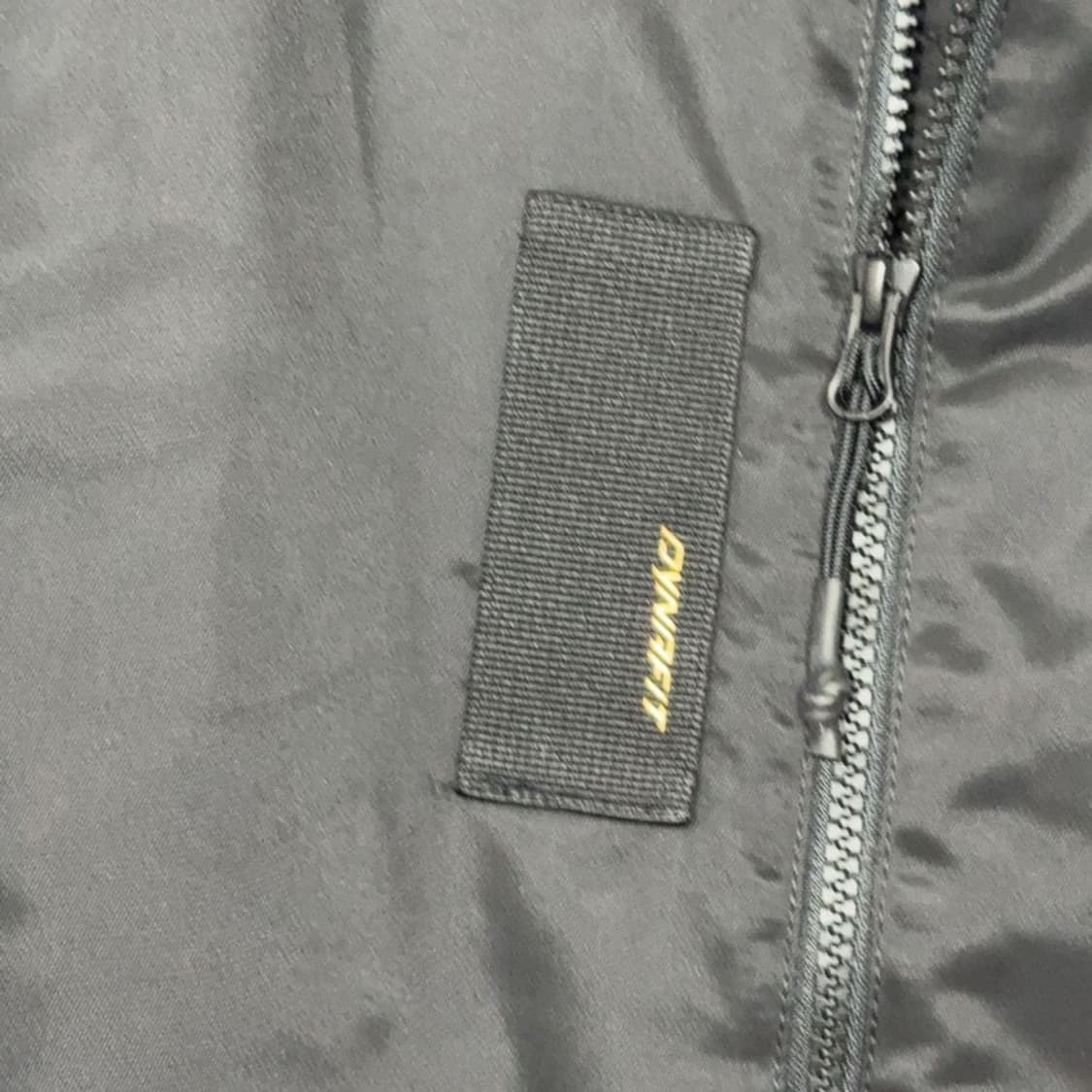 다이나핏 블랙 로고 봄버 블루종 자켓 XL 상품이미지4