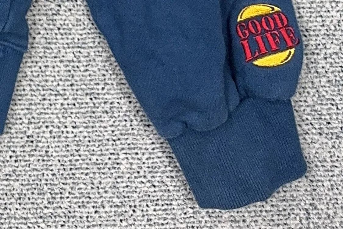 로맨틱 크라운 프린팅 네이비 오버핏 맨투맨 L 상품이미지6