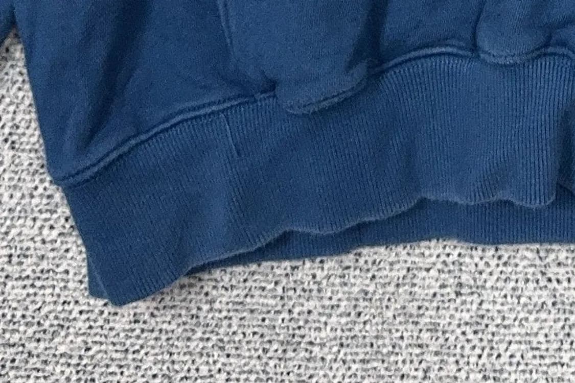 로맨틱 크라운 프린팅 네이비 오버핏 맨투맨 L 상품이미지7