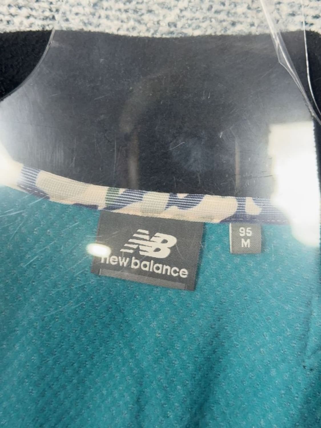 뉴발란스 그레이 로고 기능성 집업 M 상품이미지7