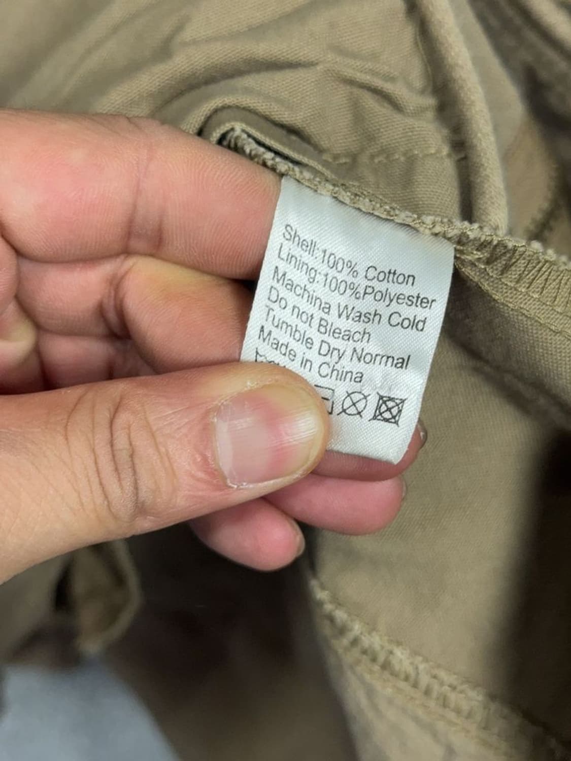 빈티지 테크웨어 카키 피쉬테일 여성 야상 코트 S 상품이미지8
