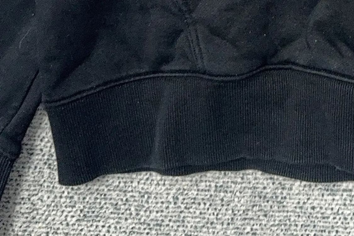 왓잇이즌 블랙 로고 후드티 M 상품이미지7