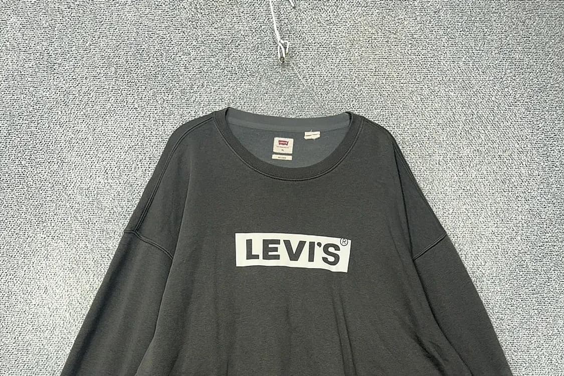 리바이스 프린팅 오버 사이즈 빈티지 맨투맨 XL 상품이미지3