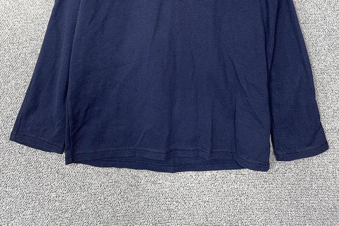 폴로 랄프로렌 로고 슬리브 네이비 긴팔티 L 상품이미지4