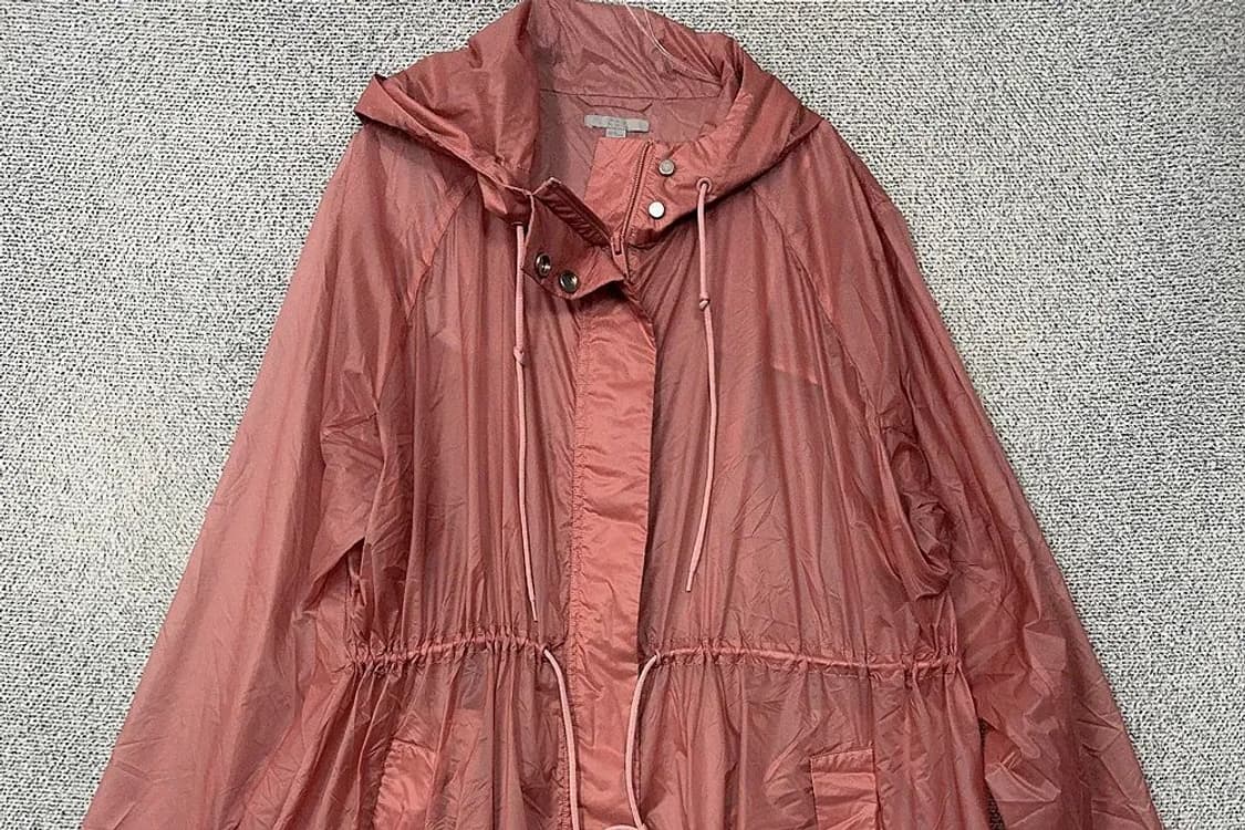 코스 코랄 테크웨어 빈티지 바람막이 레인 코트 M/L 상품이미지3