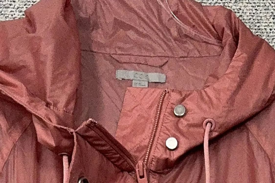 코스 코랄 테크웨어 빈티지 바람막이 레인 코트 M/L 상품이미지5