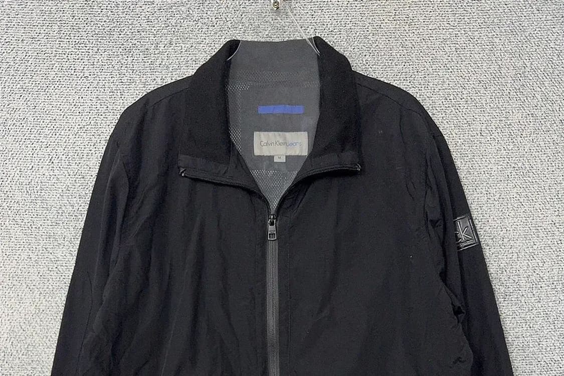 캘빈클라인 블랙 남성 캐주얼 집업 자켓 M 상품이미지3