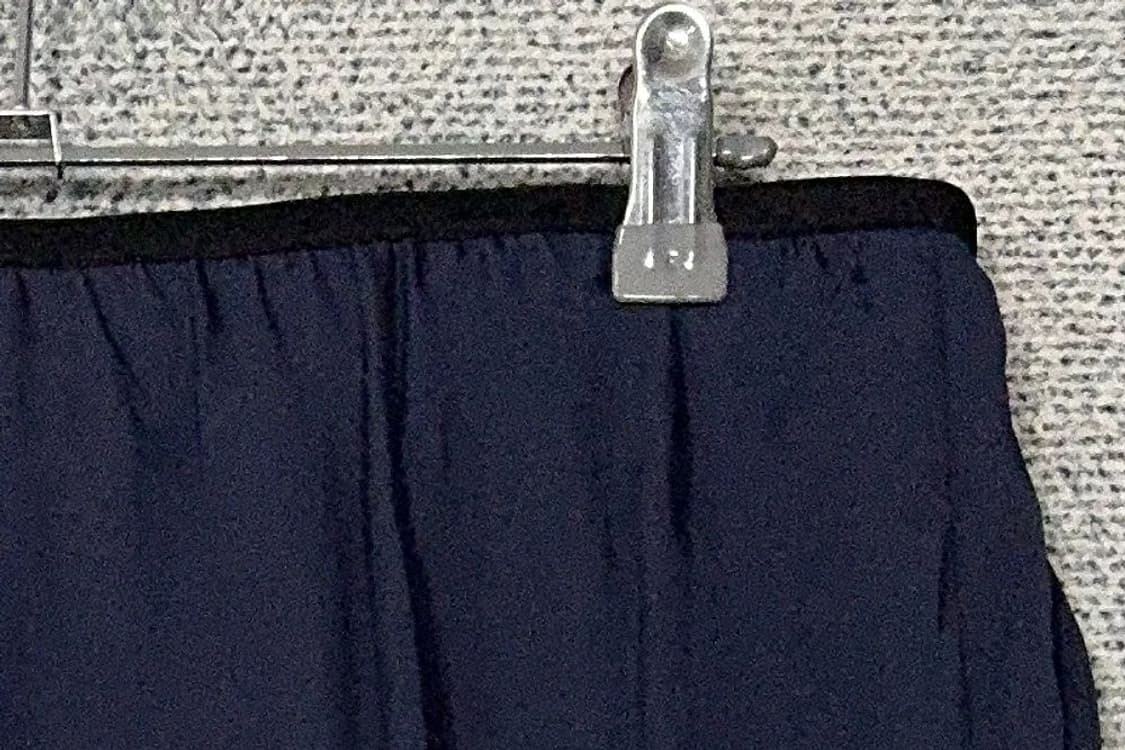 띠어리 실크 100% 네이비 와이드 슬랙스 6 상품이미지8