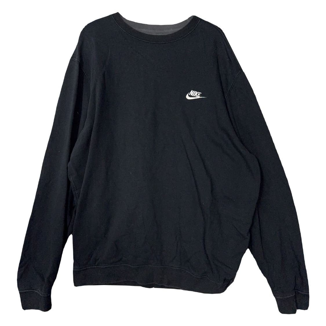 나이키 블랙 로고 맨투맨 XXL 상품이미지1