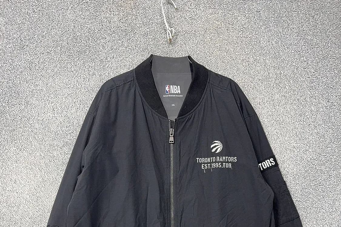 NBA 백프린팅 토론토 오버핏 블루종 XXL 상품이미지3