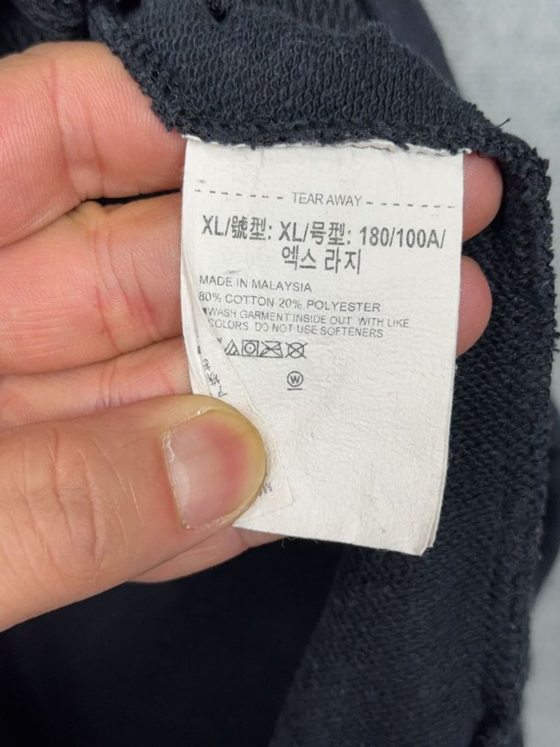 언더아머 프린팅 네이비 기능성 후드티 XL/TG/EG 상품이미지9