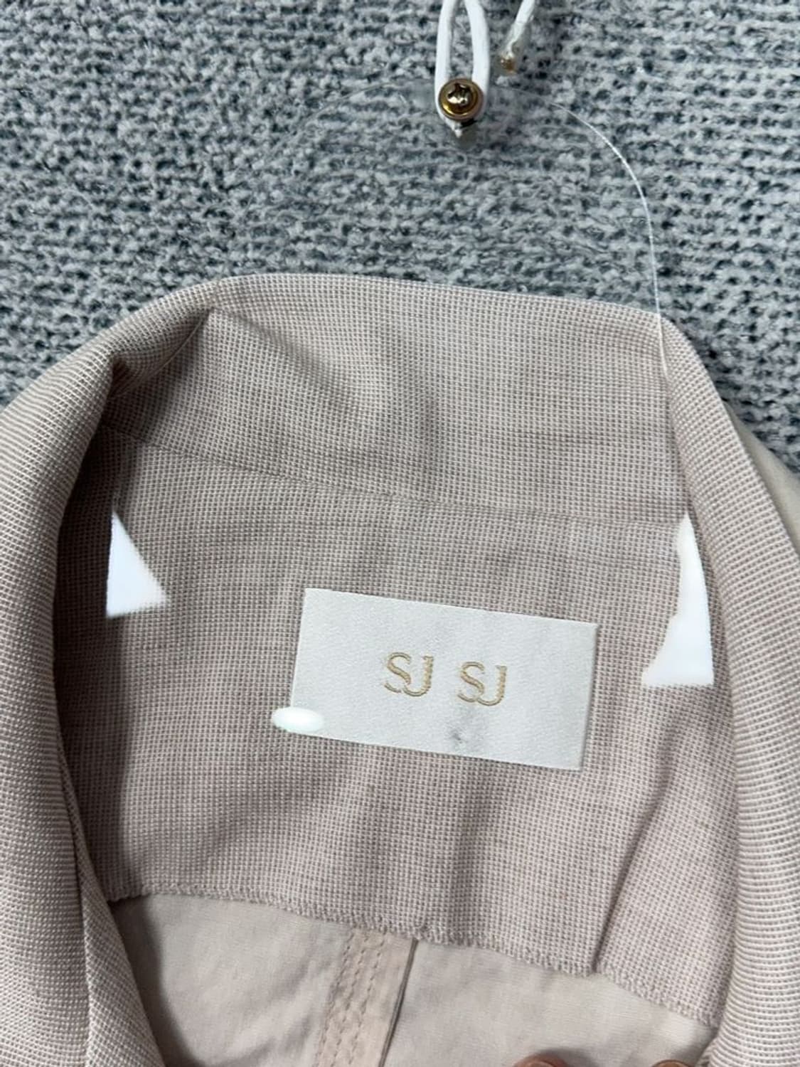 SJSJ 프린팅 베이지 여성 자켓 SK 2 상품이미지8