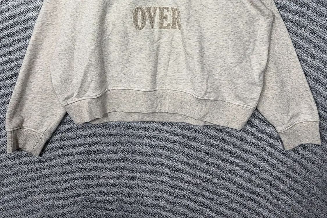 에잇세컨즈 프린팅 아이보리 베이지 맨투맨 XL 상품이미지4