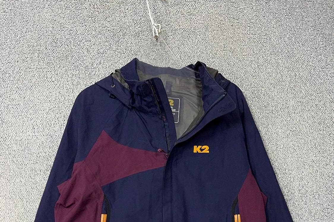 K2 네이비 등산 기능성 바람막이 L 상품이미지3