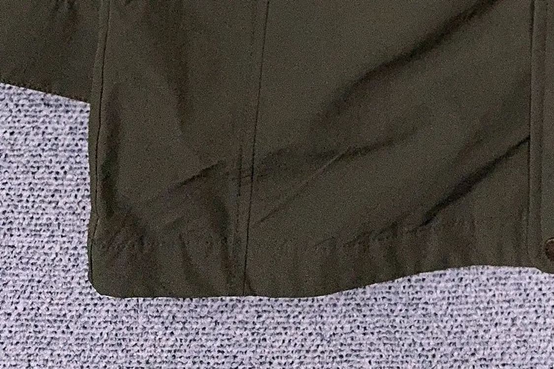 아이더 카키 허리 밴딩 여성 롱 바람막이 M 상품이미지6