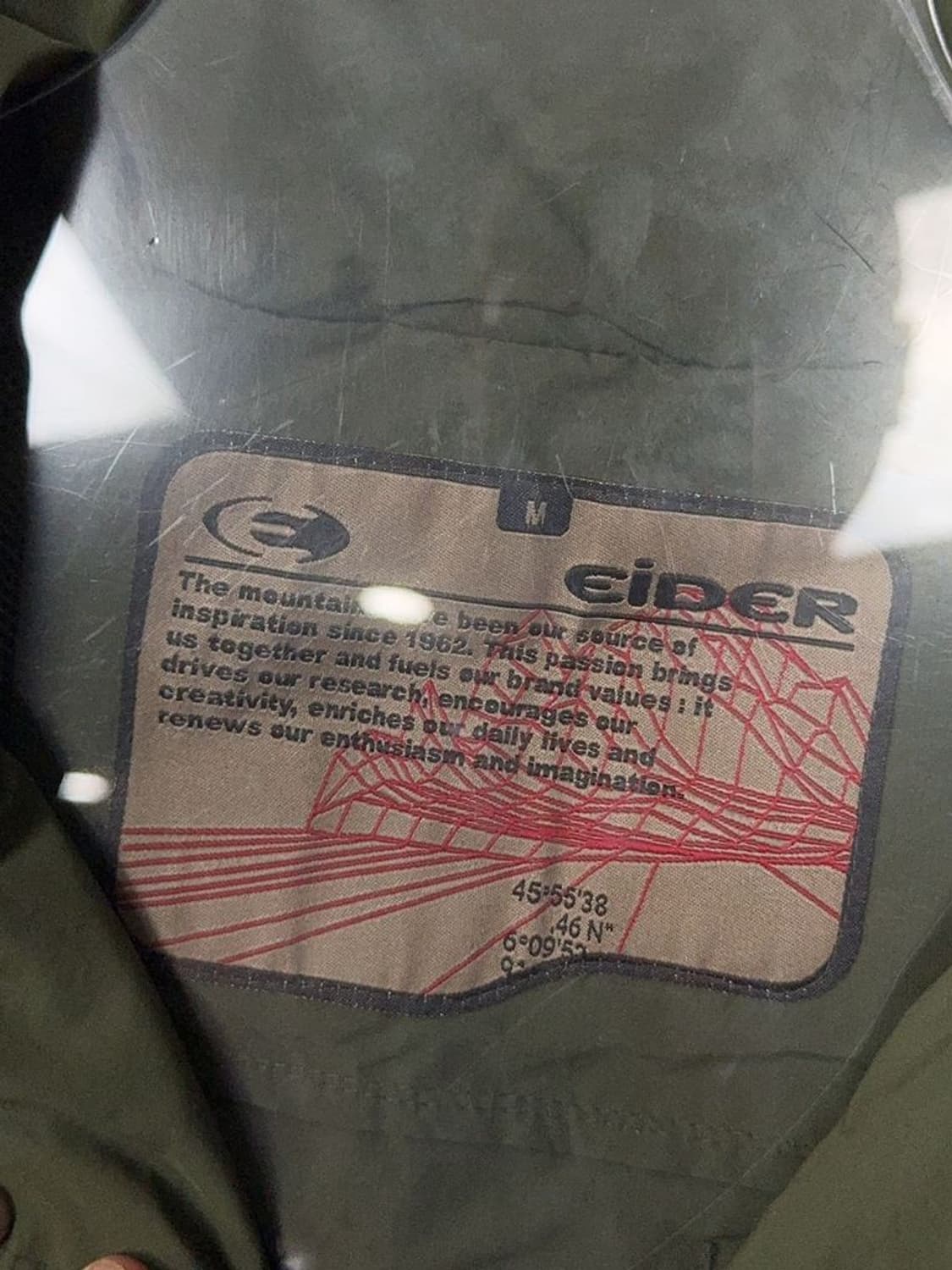 아이더 카키 허리 밴딩 여성 롱 바람막이 M 상품이미지7