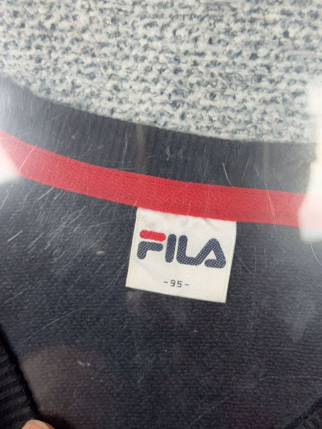 휠라 프린팅 블랙 맨투맨 95(S) 상품이미지7