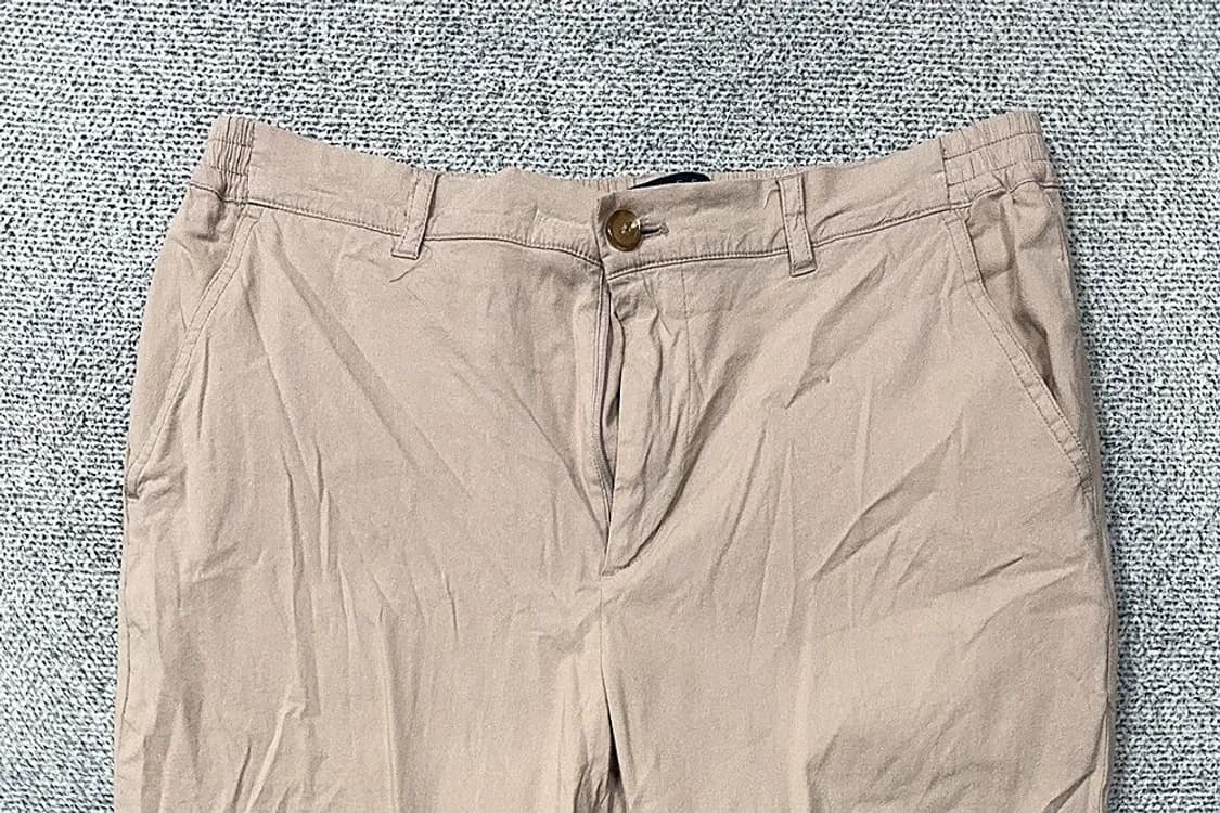 게스 베이지 남성 캐주얼 포켓 면바지 80(32) 상품이미지3