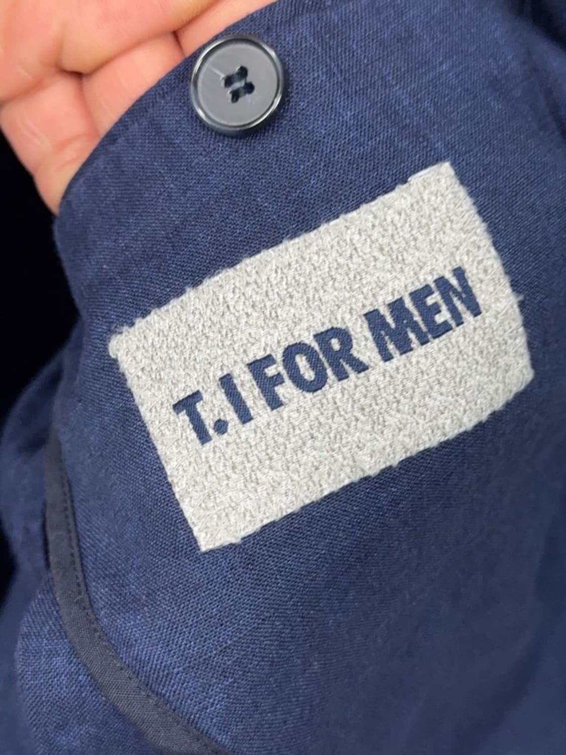 T.I FOR MEN 남성 빈티지 포켓 네이비 블레이저 100-175(L) 상품이미지8