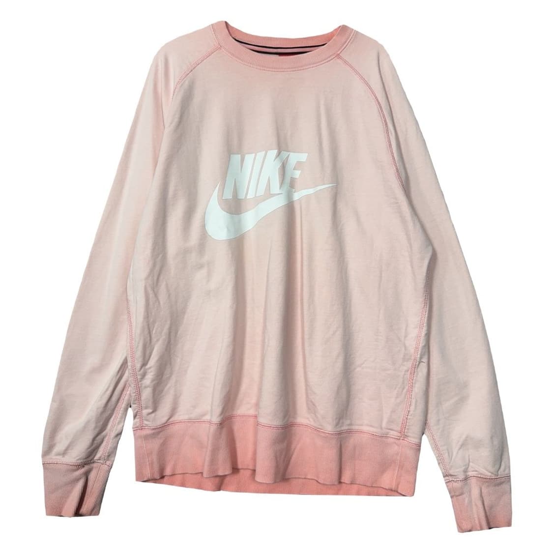 나이키 프린팅 라이트 핑크 맨투맨 XL 상품이미지1