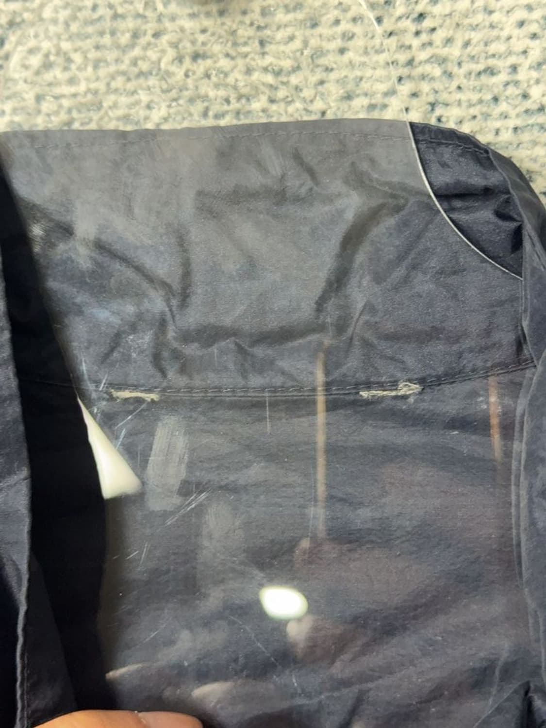 블랙야크 네이비 로고 기능성 바람막이 윈드자켓 95 상품이미지7