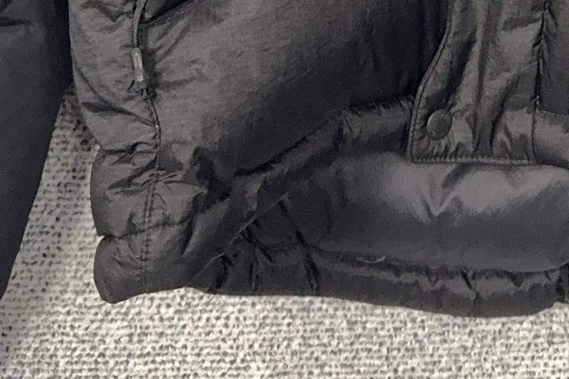 몽벨 거위털 구스다운 방한 다운 블랙 패딩 95 상품이미지7