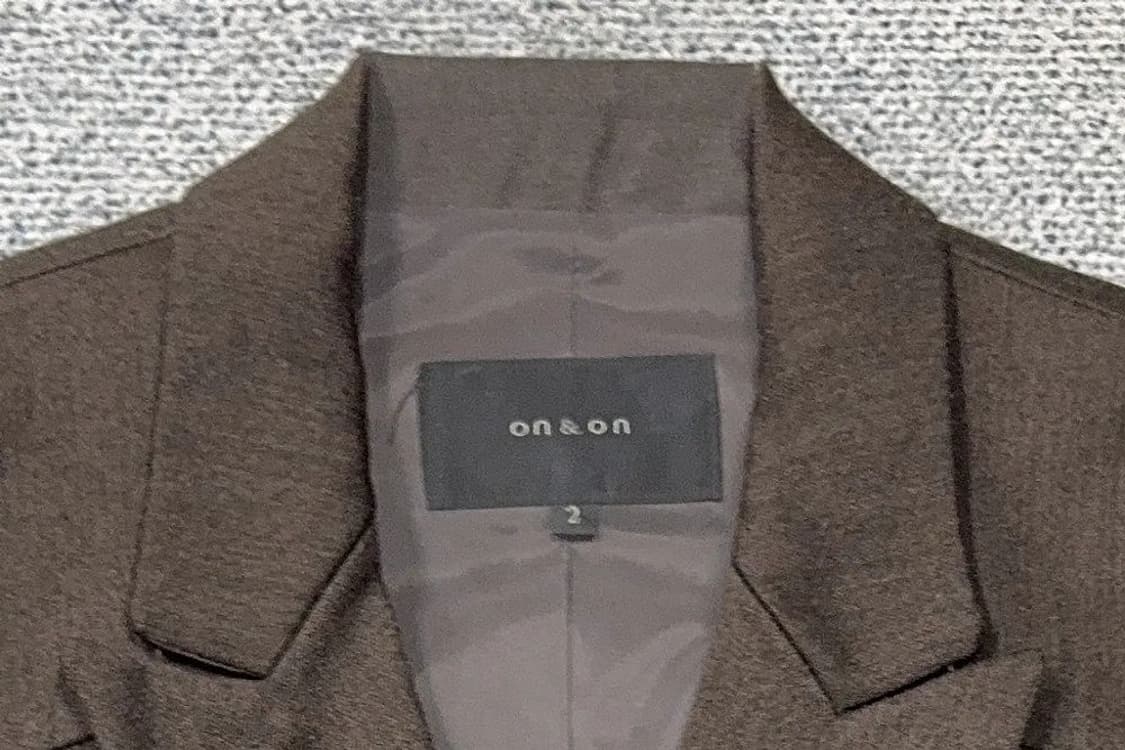 온앤온 브라운 버튼 블레이저 2 상품이미지5