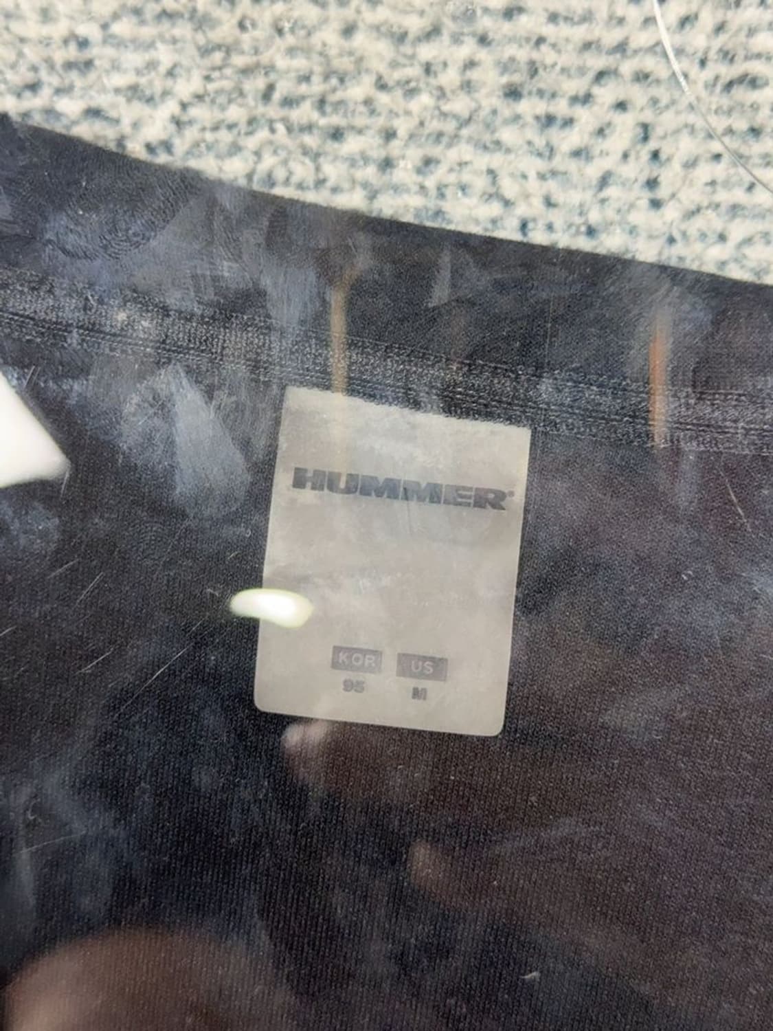 험머 로고 남성 기능성 후드 집업 95(M) 상품이미지8