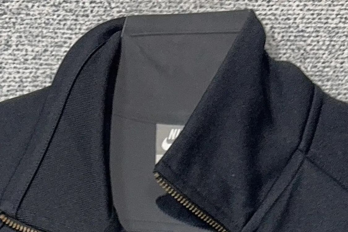 나이키 블랙 로고 기능성 집업 저지 M 상품이미지5