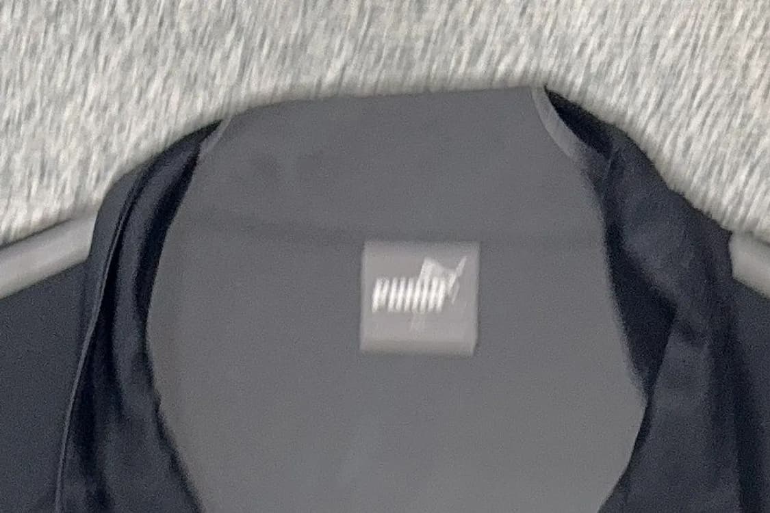 푸마 블랙 로고 남성 기능성 바람막이 XXL 상품이미지5