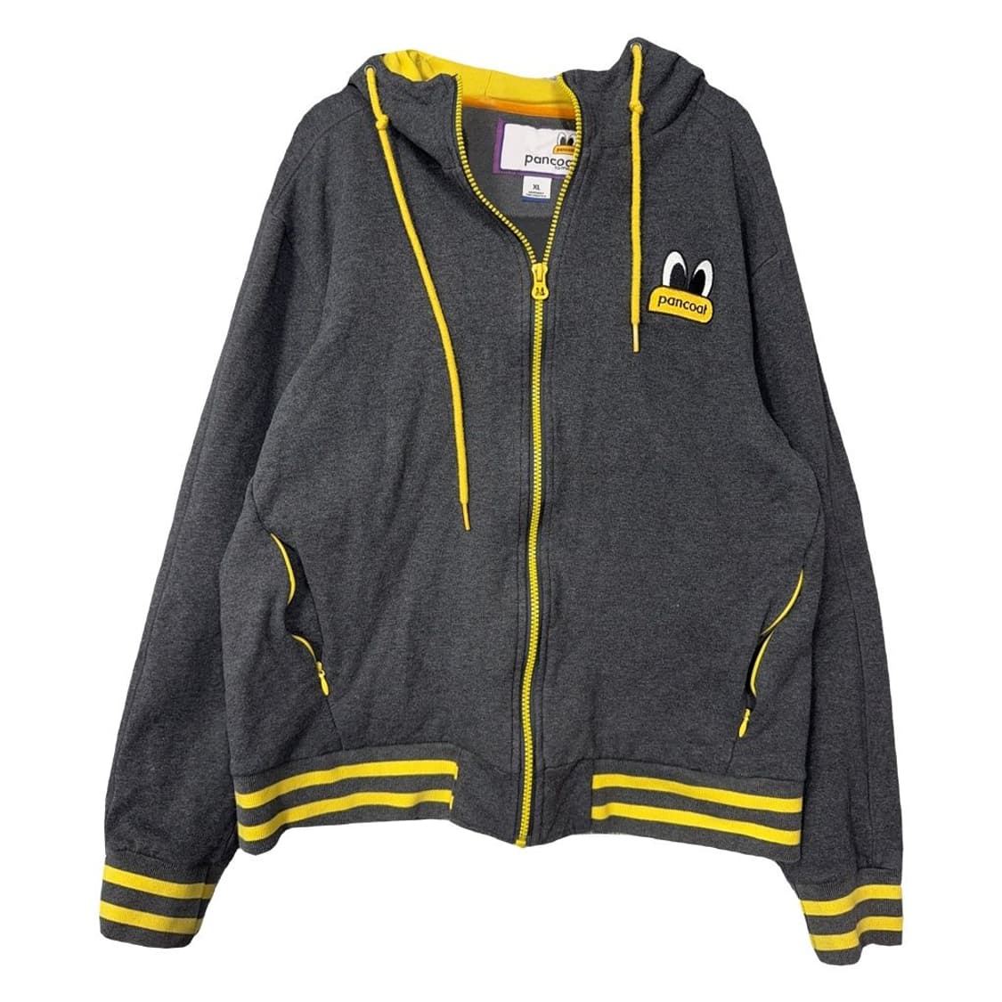 팬콧 캐주얼 그레이 후드 집업 XL 상품이미지1