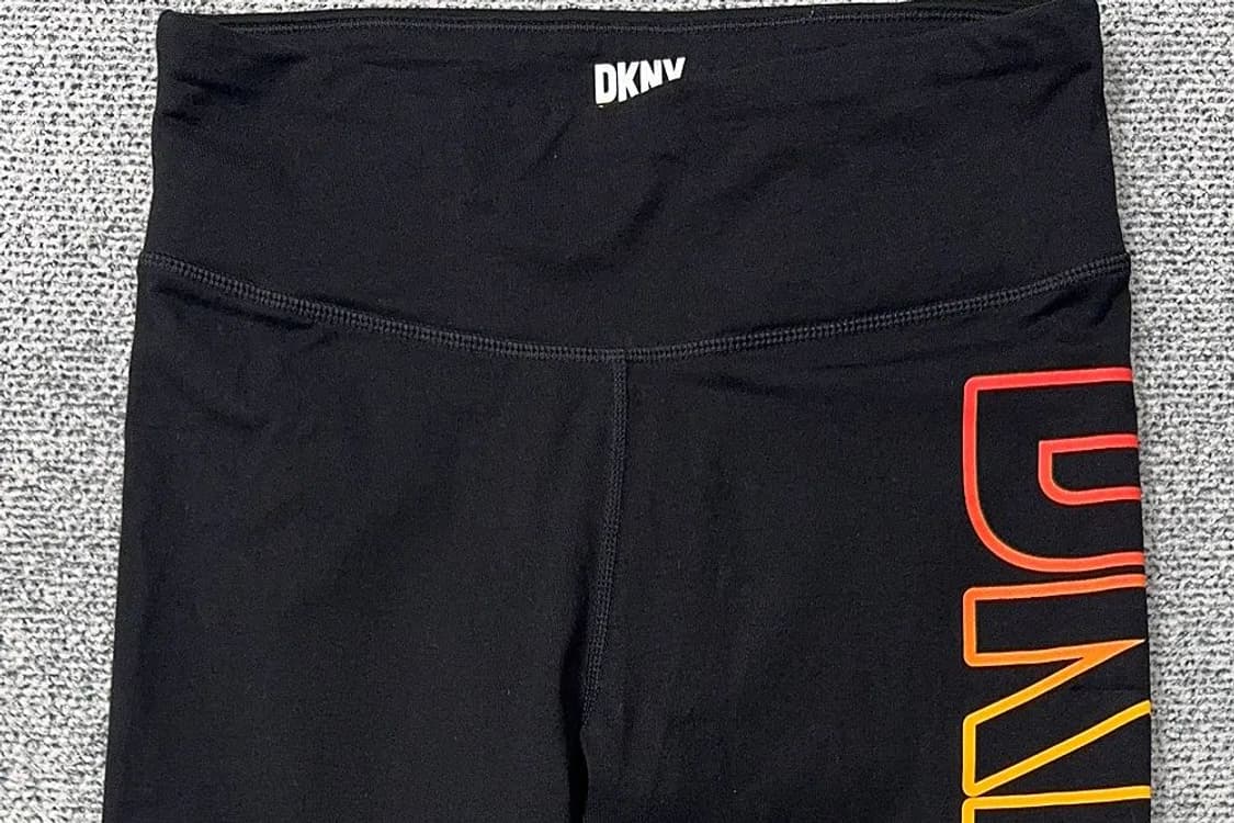 DKNY 프린팅 블랙 레깅스 S/P/CH/ 상품이미지3