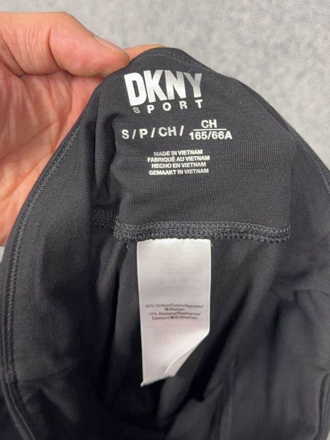 DKNY 프린팅 블랙 레깅스 S/P/CH/ 상품이미지8
