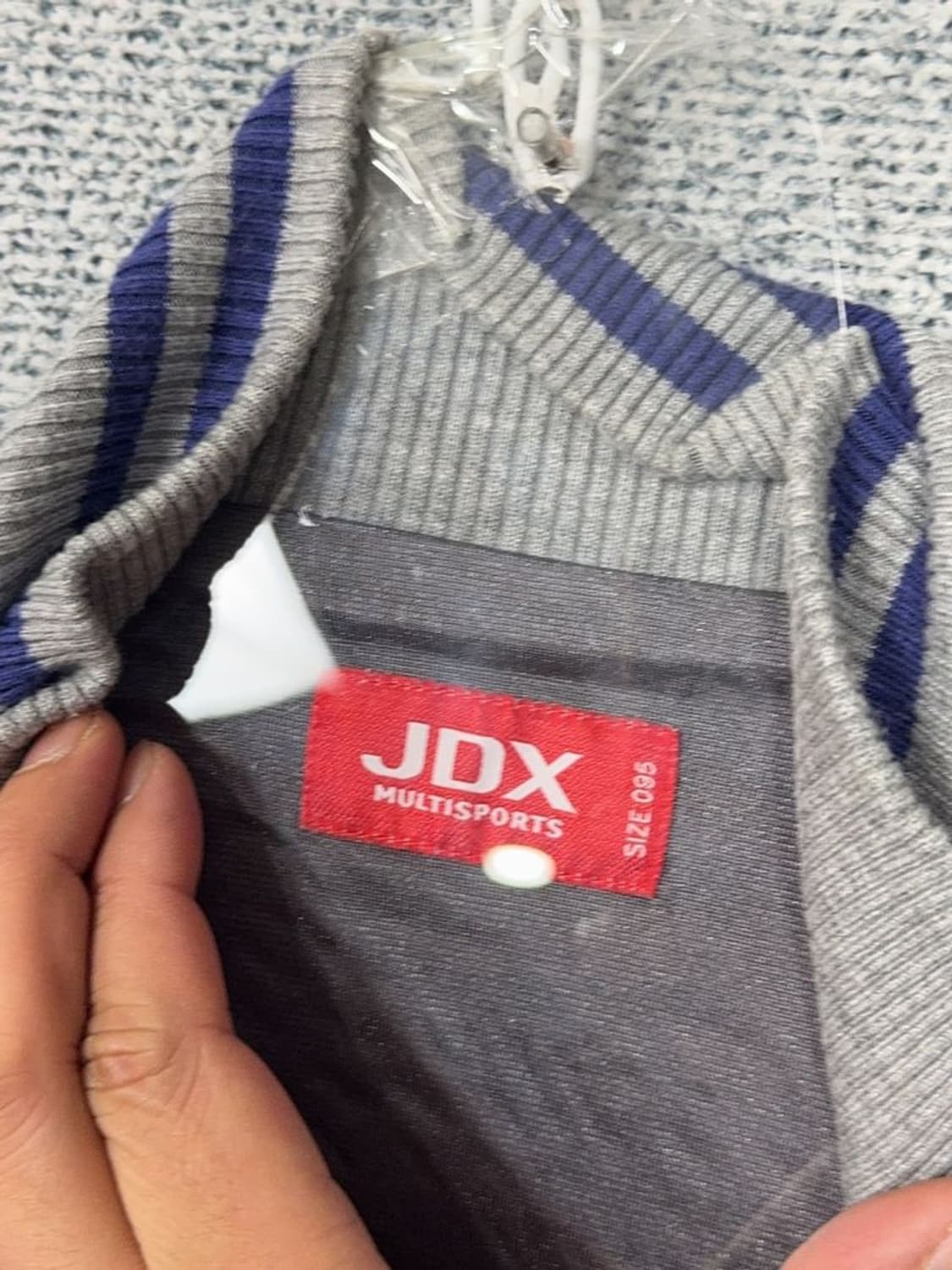JDX 네이비 골프 니트 집업 095 상품이미지7