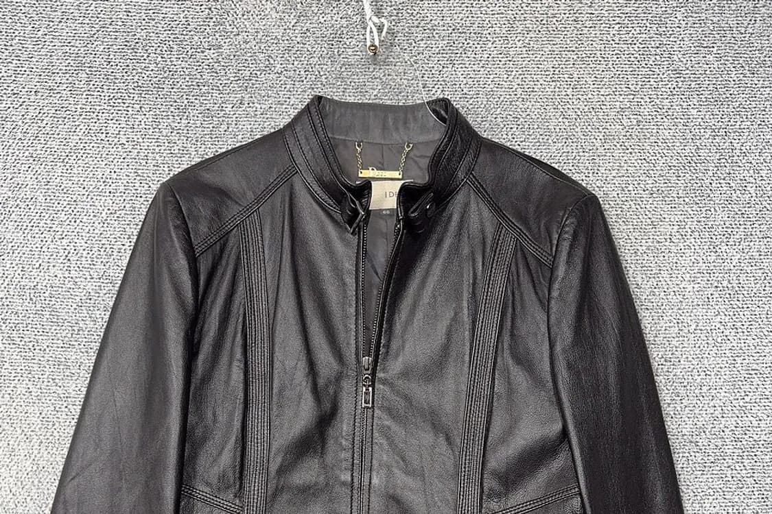 DECO 쉽스킨 블랙 가죽 자켓 66 상품이미지3