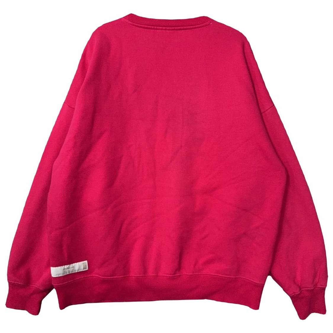 마하그리드 프린팅 핑크 맨투맨 S 상품이미지2