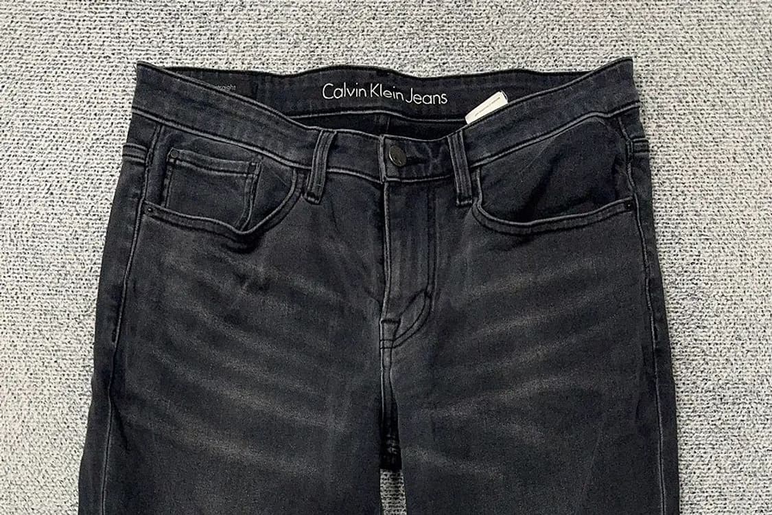 캘빈클라인 흑청 남성 캐주얼 청바지 32 34 상품이미지3