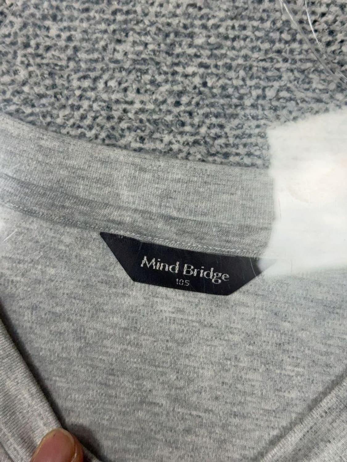 바나나리퍼블릭 프린팅 라이트 그레이 맨투맨 105 상품이미지7