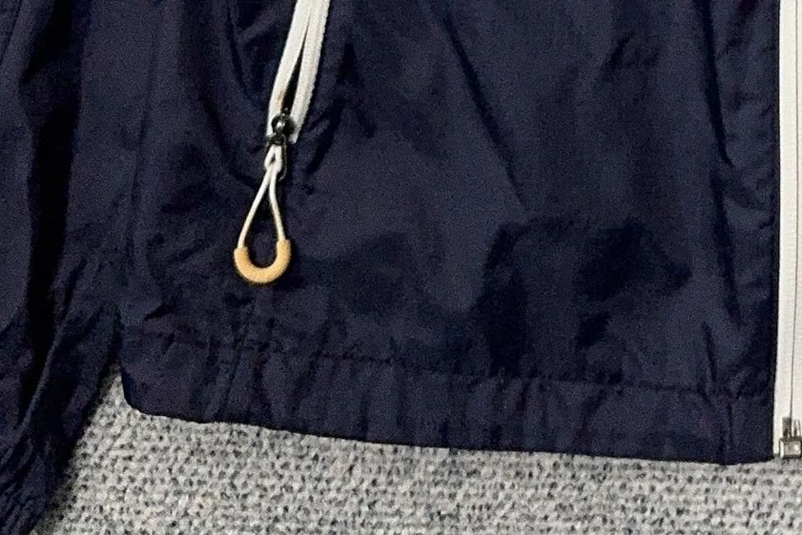 네파 네이비 로고 기능성 후드 바람막이 90 상품이미지6