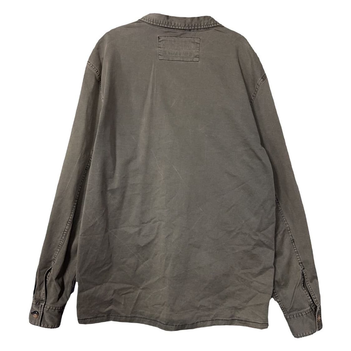 자라 카키 쿼드포켓 빈티지 필드 자켓 L 상품이미지2