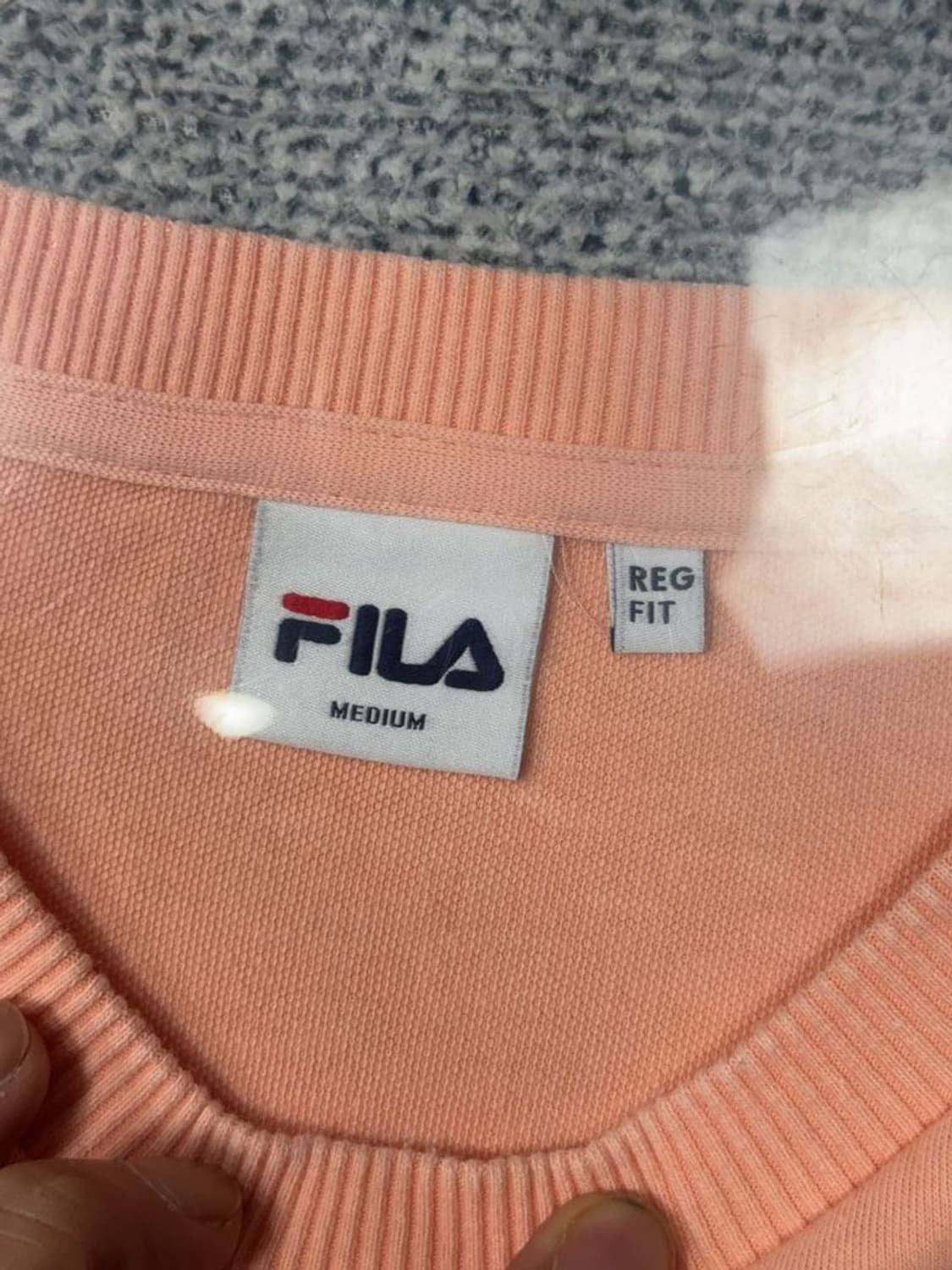 휠라 프린팅 코랄 맨투맨 MEDIUM 상품이미지8