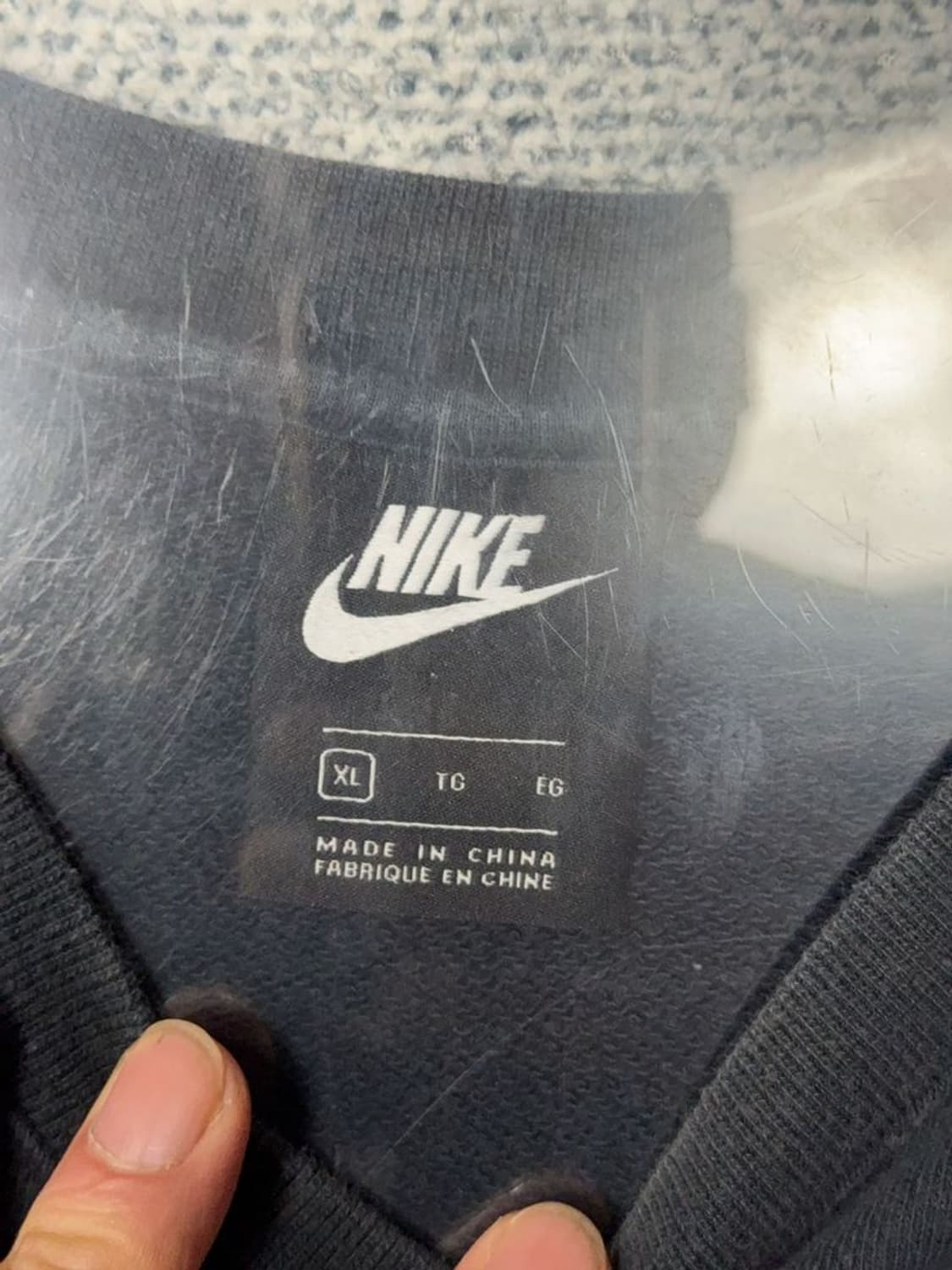 나이키 네이비 맨투맨 XL 상품이미지8