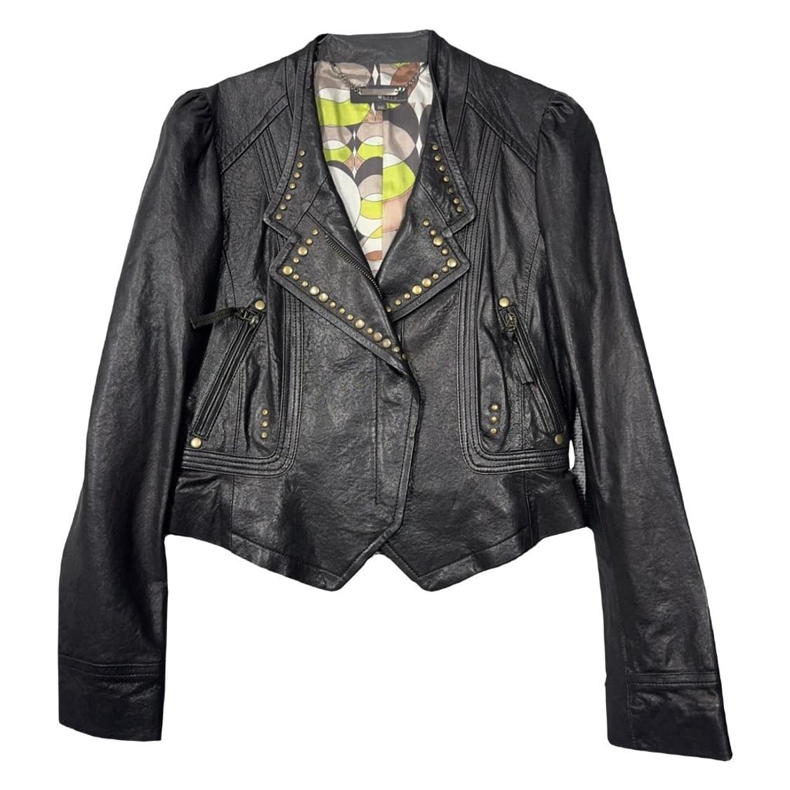 여성 빈티지 징 쉽스킨 양가죽 자켓 66 상품이미지1